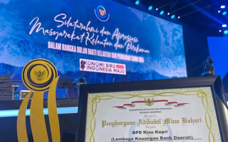 BRK Syariah Dapatkan Penghargaan Dari Menteri Kelautan dan Perikanan dalam Acara Penghargaan Adibakti Mina Bahari Tahun 2024
