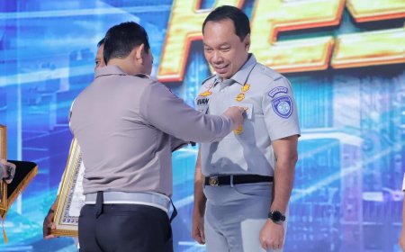Konsisten Dukung Korlantas Polri di Bidang Kamseltibcarlantas, Jasa Raharja Dapat Piagam Penghargaan dari Kapolri