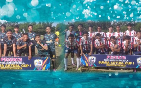 laga Memanas Kejar-kejaran Gol Suaraaktual FC VS RBS United, Ini Pemenang Nya