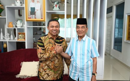 Mantan Gubri Anas Maamun Siap Turun Memenangkan Bermarwah pada Pilkada 2024