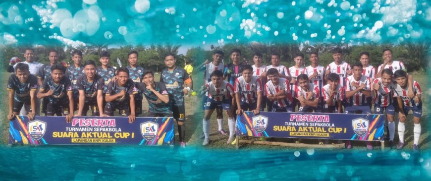 laga Memanas Kejar-kejaran Gol Suaraaktual FC VS RBS United, Ini Pemenang Nya