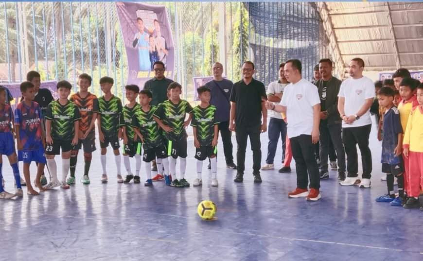 Kadispora Pekanbaru Resmi Buka Liga Pelajar Futsal Tingkat SD dan SMP Tahun 2024
