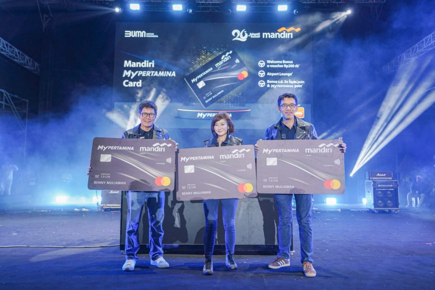 Pertamina Patra Niaga & Mandiri Luncurkan Kartu Kredit Co-Brand MyPertamina