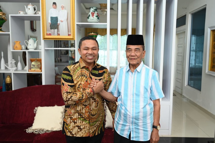 Mantan Gubri Anas Maamun Siap Turun Memenangkan Bermarwah pada Pilkada 2024