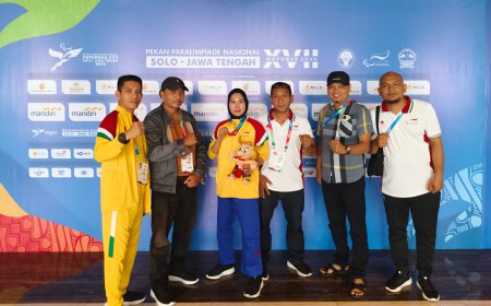 Kalahkan Peraih Emas Papua 2021,  Amiyah, Pejudo Riau Sabet Emas di Peparnas Solo 2024