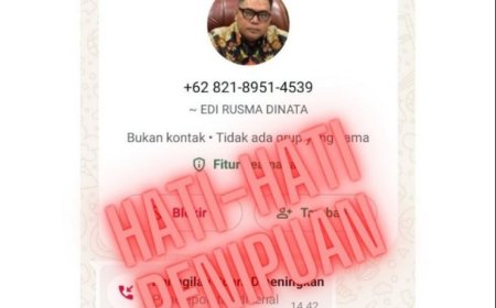Beredar Akun WhatsApp Palsu Atas Nama Plt Kepala Dinas Pendidikan Provinsi Riau, Edi Rusma Dinata