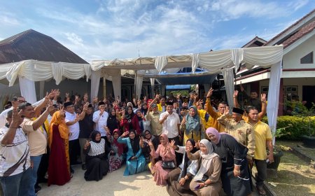 Kolaborasi Syamsuar dan Raja Haryono Janjikan Pembangunan Islamic Centre di Inhu