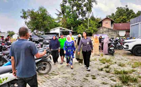 Kampanye Paslon Nomor 1 Ade Hartati di Kulim Menarik Antusiasme Warga