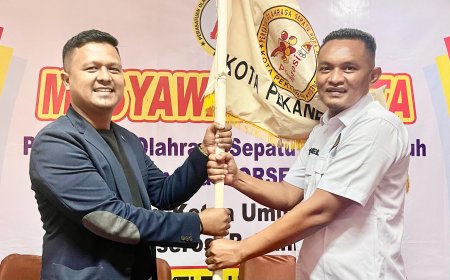 Zulfikri Kembali Terpilih Pimpin Porserosi Pekanbaru Secara Aklamasi