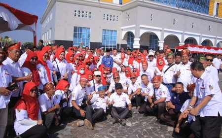 Upacara Sumpah Pemuda 2024, Ketua LPM Pekanbaru Ajak Pemuda Berperan dalam Pembangunan