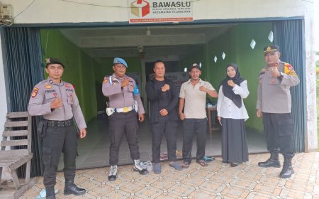 Strategi Cooling System Polsek Pelangiran Wilayah Hukum Polres Inhil, Ciptakan Pilkada Aman dan Damai