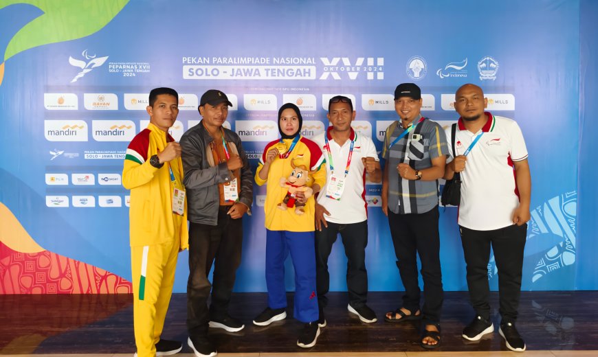Kalahkan Peraih Emas Papua 2021,  Amiyah, Pejudo Riau Sabet Emas di Peparnas Solo 2024