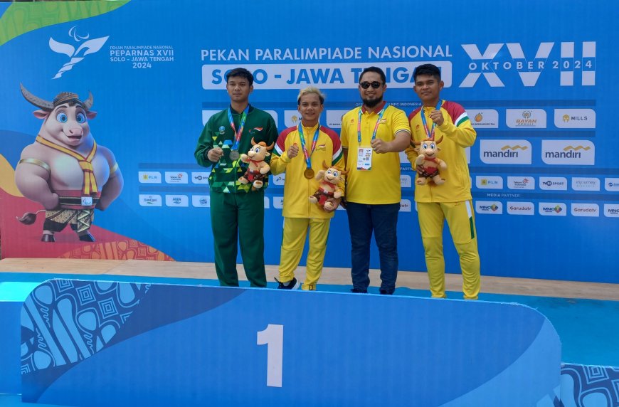 Atlit Lari Muhammad Maulana Torehkan Medali Emas di Peparnas XVII, Banggakan Provinsi Riau