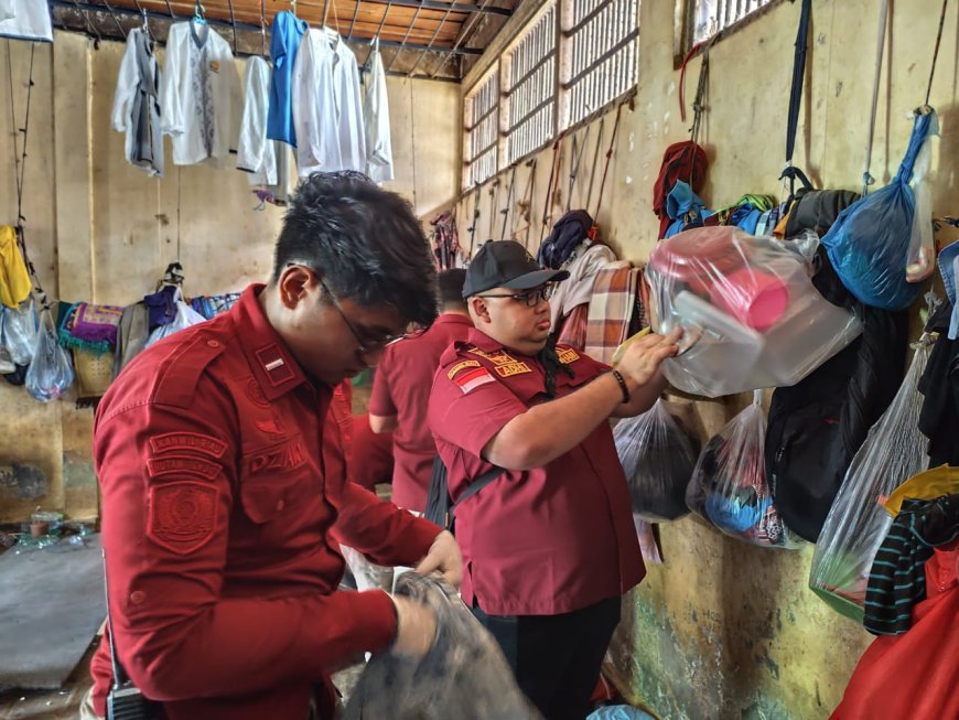 Cipta Kondisi Antisipasi Gangguan Kamtib, Divisi Pemasyarakatan Kanwil Menkumham Riau Geledah Rutan Rengat