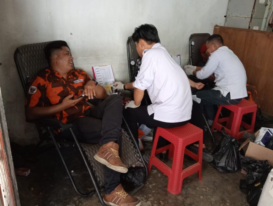 Dirgahayu Ke 65, MPC PP Labura Laksanakan Donor Darah
