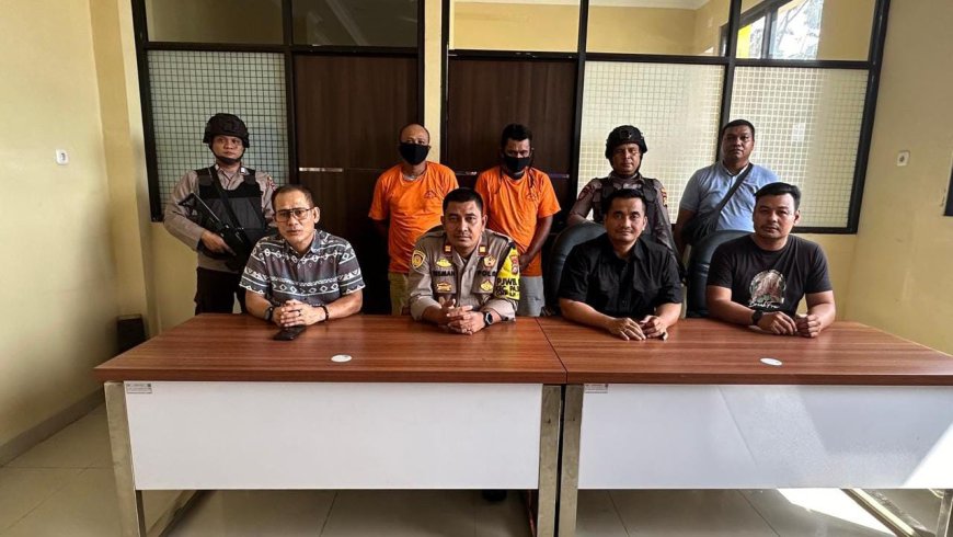 Polsek Payung Sekaki Berhasil Bekuk Dua Pelaku Curas di Simpang Masjid Jalan Arjuna