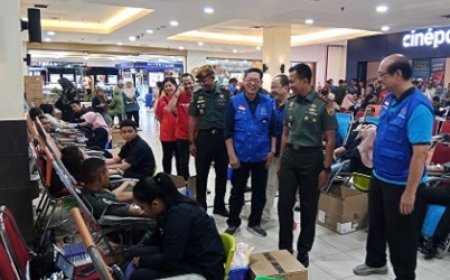 561 Kantong Darah Berhasil Dikumpulkan PSMTI Riau dan Arhanud 