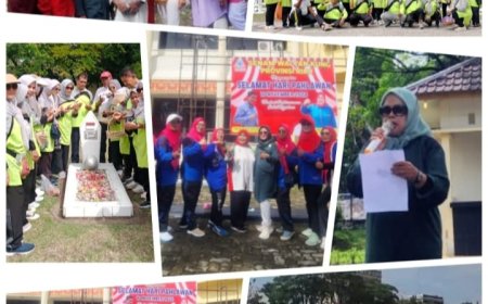 Gebyar Hari Pahlawan Ditandai Ziarah Makam dan Lomba Baca Puisi Kepahlawanan.