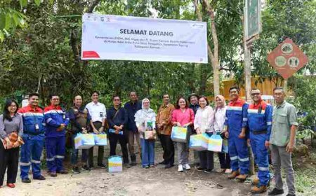 Didukung PHR, Kementerian ESDM Kunjungi Ekowisata Hutan Adat Imbo Putui di Desa Petapahan