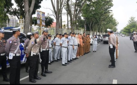 Tertib Pajak Kendaraan, Satlantas Pekanbaru Gelar Opsgab Lintas Sektoral Diikuti Jasa Raharja dan Bapenda