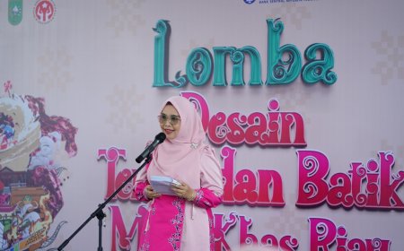 Dekranasda Riau Gelar Lomba Motif Tenun dan Batik Khas Riau, Ini Pesan Zuliana Rahman Hadi