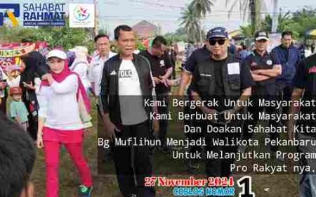 Jika Diamanahkan Pimpin Pekanbaru, Ini Program 'Memanusiakan Manusia' Ala Muflihun-Ade Hartati