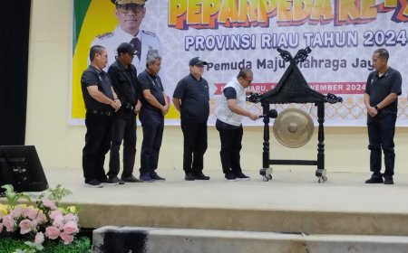 Peparpeda X Provinsi Riau Tahun 2024 Resmi Dibuka