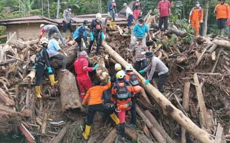 Korban Hilang Banjir Bandang Siamang Bunyi Ditemukan