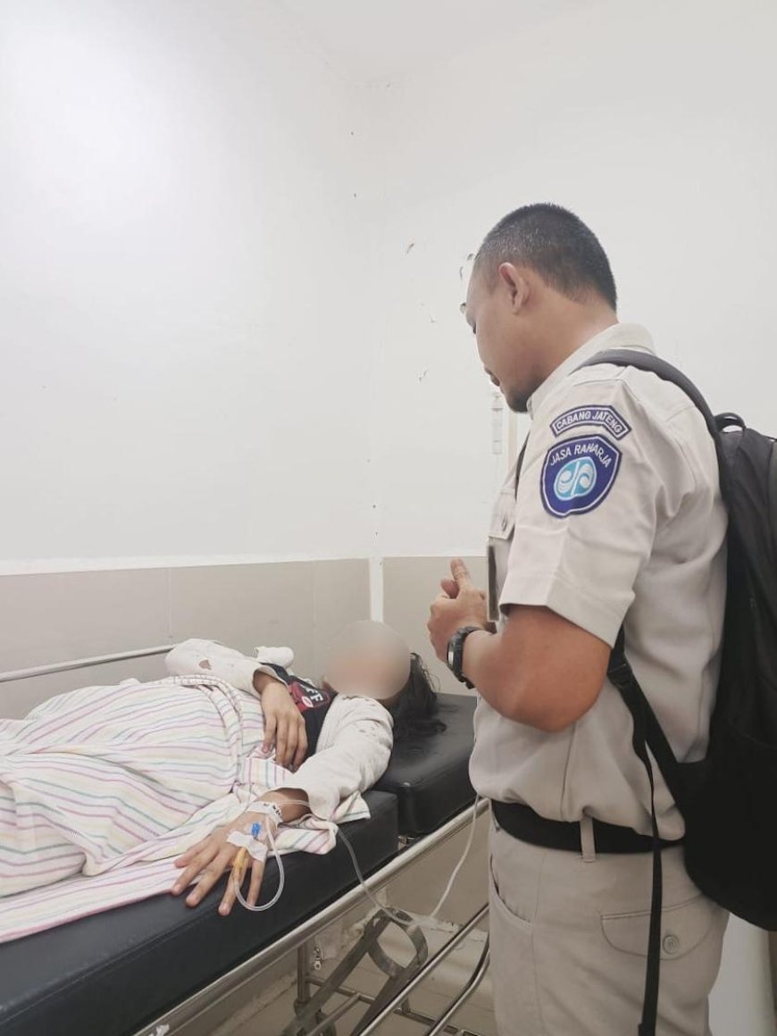 Jasa Raharja Respon Cepat Kecelakaan Mobil dan Truk Ekspedisi di Tol Pemalang-Batang, Korban Terjamin Santunan