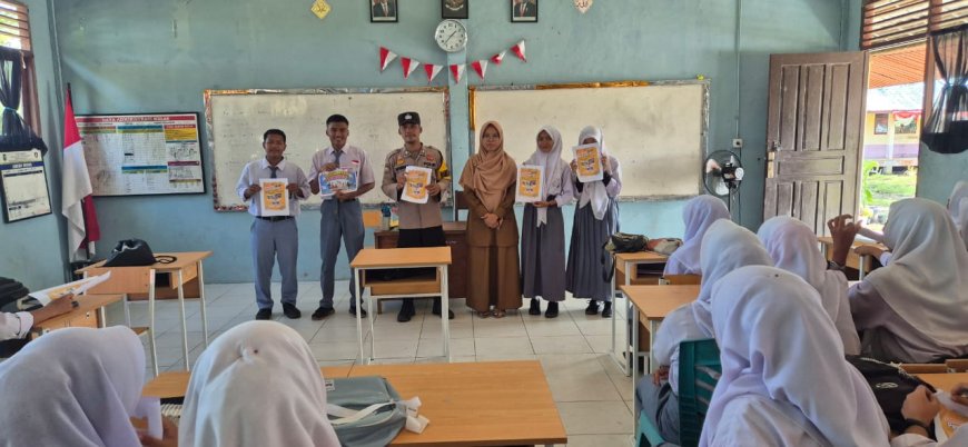 Ini Kata Kapolsek Berikan Penjelasan Terkait Penerimaan Calon Anggota Polri Tahun 2025 Bertempat SMAN 1 Pelangiran 