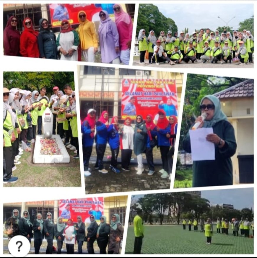 Gebyar Hari Pahlawan Ditandai Ziarah Makam dan Lomba Baca Puisi Kepahlawanan.