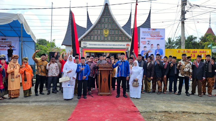 Anak Nagori dan Masyarakat Koto Nan Ompek Nyatakan Sikap Siap Menangkan Paslon Almaisyar – Joni Hendri