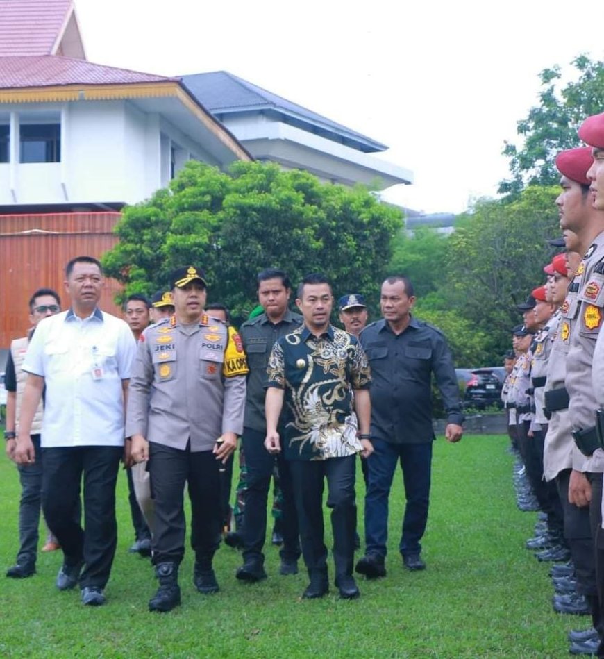 Kapolresta Pekanbaru Umumkan Kesiapan Pengamanan Debat Kedua Pilwako