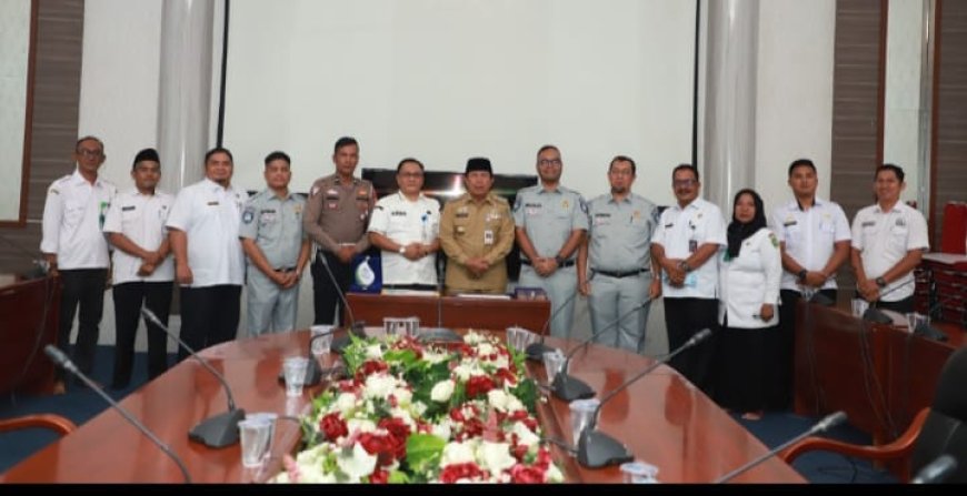 Upaya Tingkatkan Ketaatan Pemilik Ranmor, Jasa Raharja Eskalasi Upaya Melalui Audiensi ke Bupati Rokan Hulu