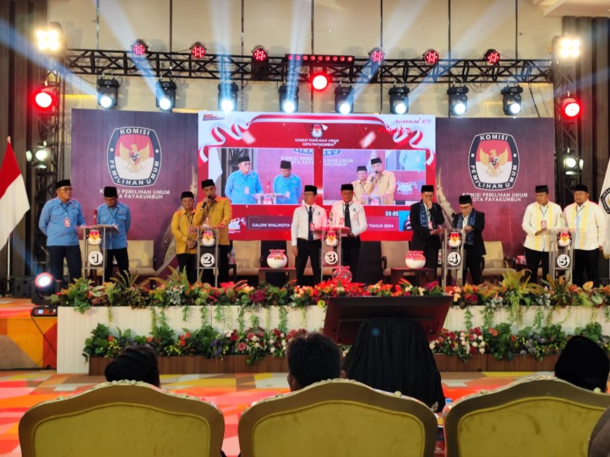 KPU Sukses Gelar Debat Publik Putaran Kedua Pilkada Payakumbuh