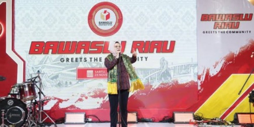 Bawaslu Riau Sosialisasikan Pengawasan Pemilihan Partisipatif di Mall SKA Pekanbaru