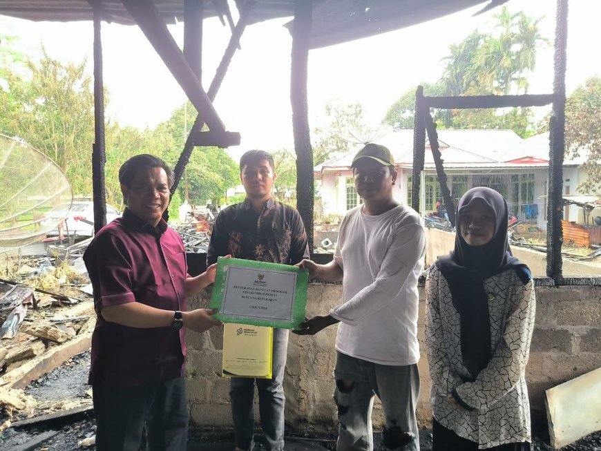 BAZNAS Kota Payakumbuh Salurkan Bantuan untuk Korban Kebakaran di Tiga Kelurahan
