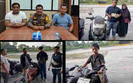 Berita Lepas Geng Motor, Kapolsek Payung Sekaki : Berita itu Tidak Benar, 9 Orang Anak Dibawah Umur