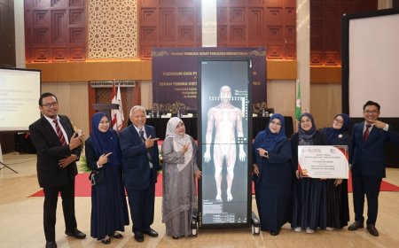 Universitas Abdurrab Pekanbaru Kini Punya Virtual Anatomy Table Asclepius, Pertama di Riau