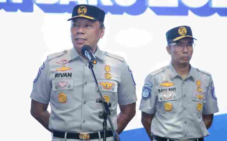Rivan A. Purwantono Pimpin Apel Pengamanan Mudik Nataru Jasa Raharja dan Pastikan Kesiapan Seluruh Personel