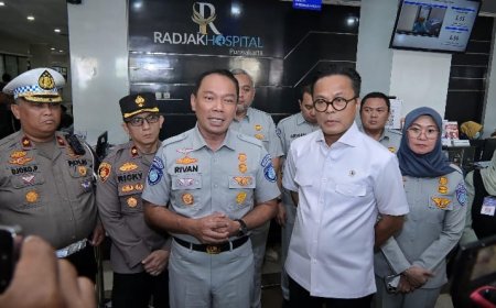 Penanganan Korban Kecelakaan Tol Cipularang di Radjak Hospital menjadi perhatian Wamen BUMN dan Dirut Jasa Raharja 