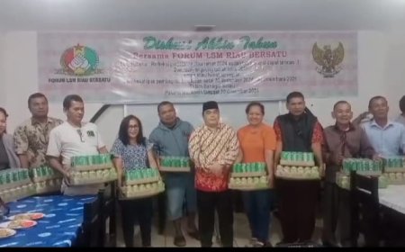 Silaturahmi Sambut 2025, Forum LSM Riau Bersatu Pertegas Komitmen Dukung dan Kawal Pembangunan Riau