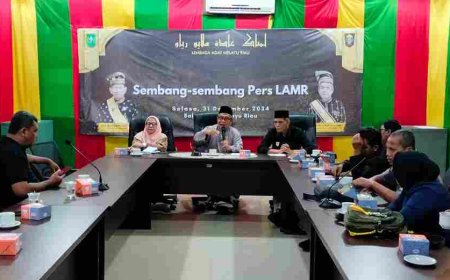 LAM Riau Paparkan Capaian 2024 dan Agenda Strategis Tahun Depan dalam "Sembang-Sembang Pers LAMR"