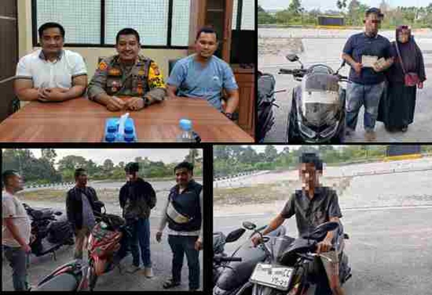 Berita Lepas Geng Motor, Kapolsek Payung Sekaki : Berita itu Tidak Benar, 9 Orang Anak Dibawah Umur