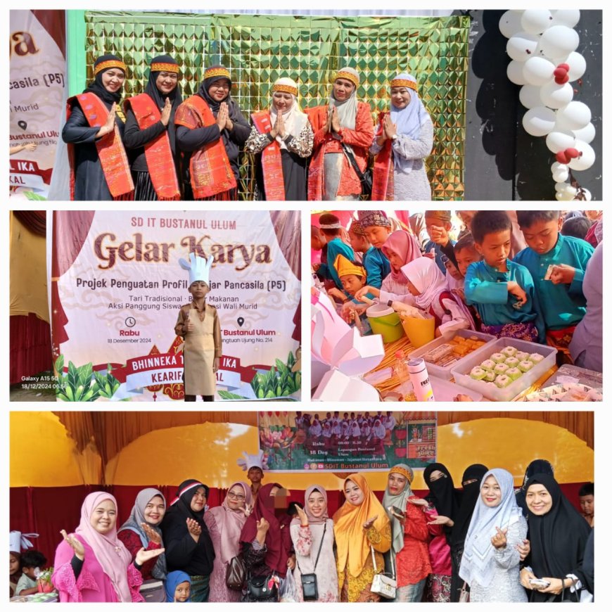 SDIT Bustanul Ulum Pekanbaru Sukses Gelar Karya P5 Bertema "Bhinneka Tunggal Ika dan Kearifan Lokal"