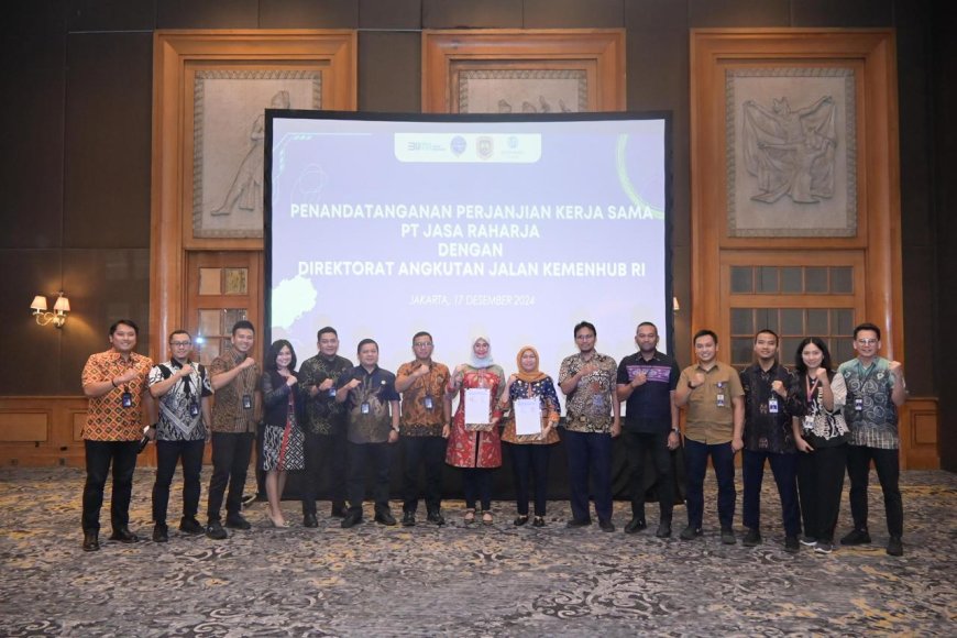 Tingkatkan Pelayanan Angkutan Darat, Jasa Raharja dan Kemenhub Jalin Kerjasama Strategis melalui Integrasi Data