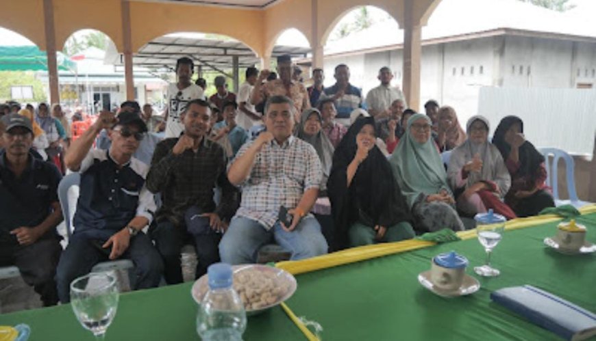 Tuntaskan Pertemuan di 8 Titik, Reses Anggota DPRD Bengkalis H. Muhammad Rafee Disambut Antusias Masyarakat Luas