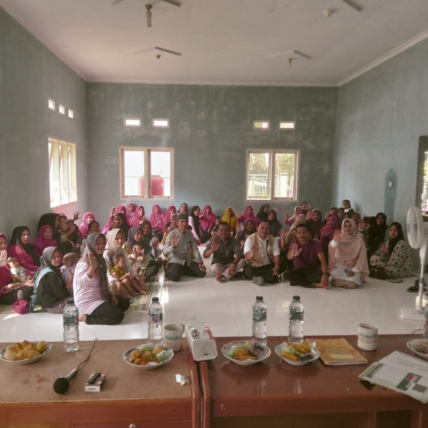 Pemdes Pulau Tongah, Sosialisasikan Ke Masyarakat Terkait Pencegahan dan Penanganan Stunting