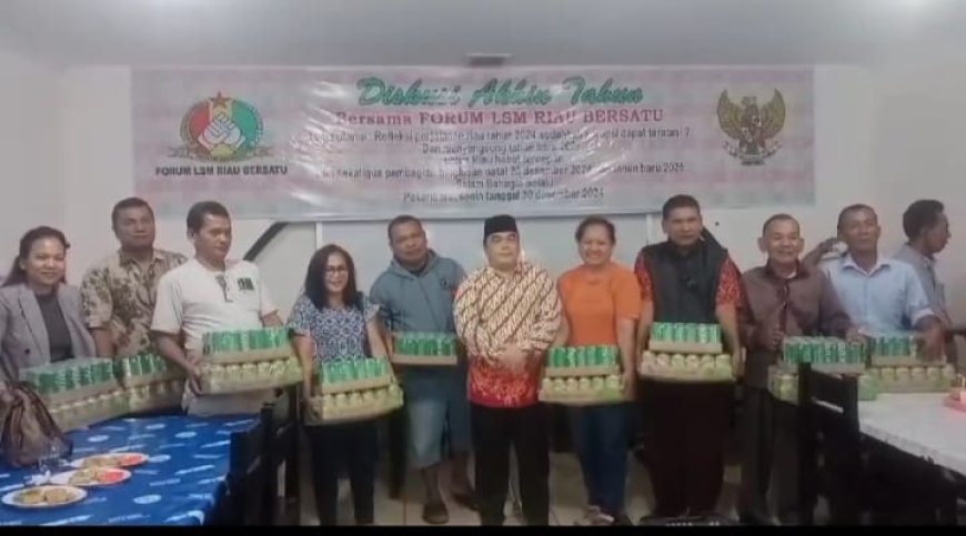 Silaturahmi Sambut 2025, Forum LSM Riau Bersatu Pertegas Komitmen Dukung dan Kawal Pembangunan Riau