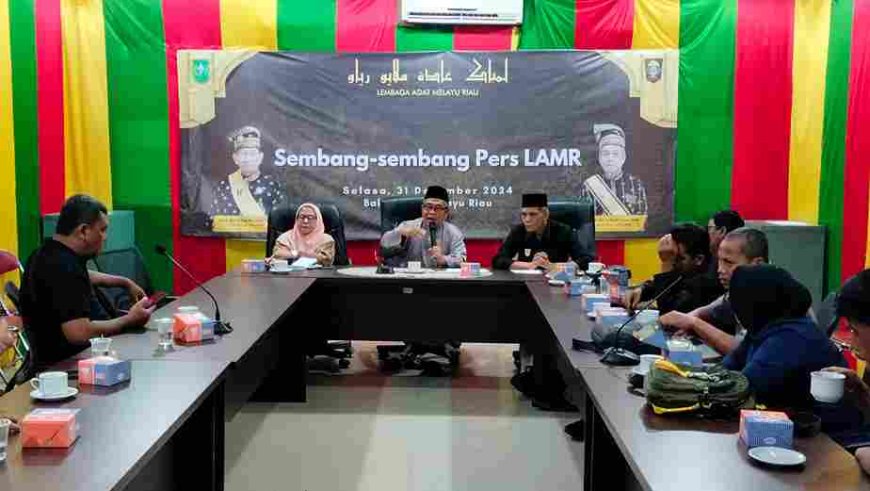 LAM Riau Paparkan Capaian 2024 dan Agenda Strategis Tahun Depan dalam "Sembang-Sembang Pers LAMR"